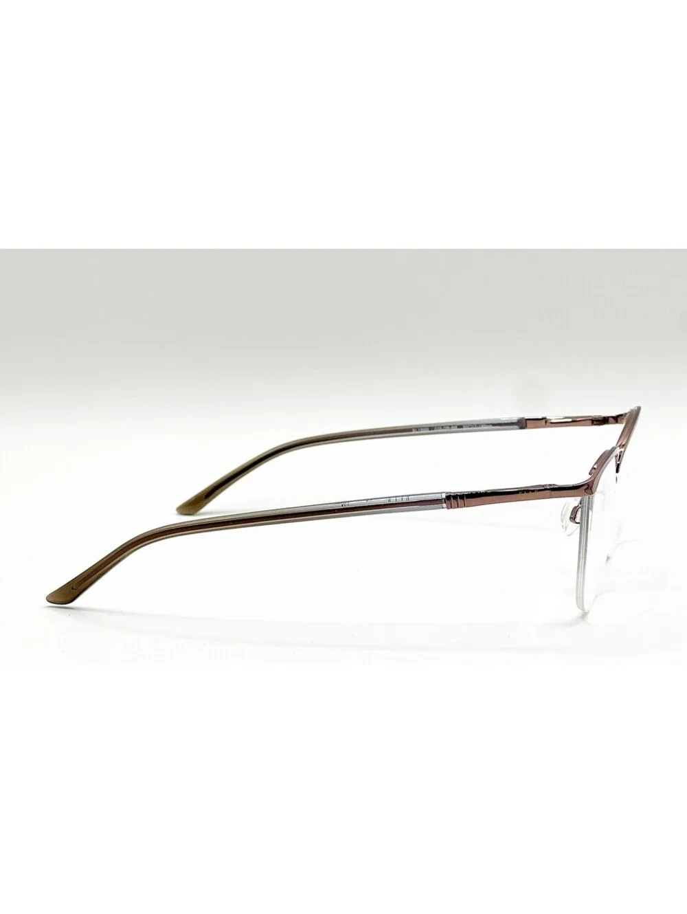 Elle EL13502 BR Brown Cat Eye Authentic Eyeglass Frames 53-17-140